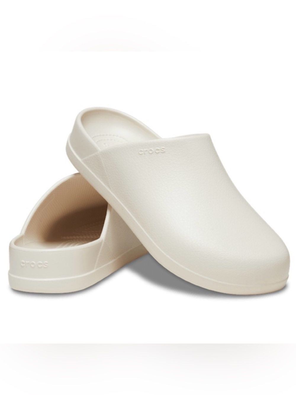 New CROCS Mens Dylan Clog in Cream Size 13